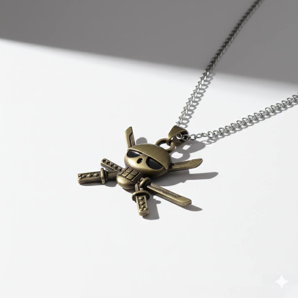 Zoro Jolly Roger Necklace