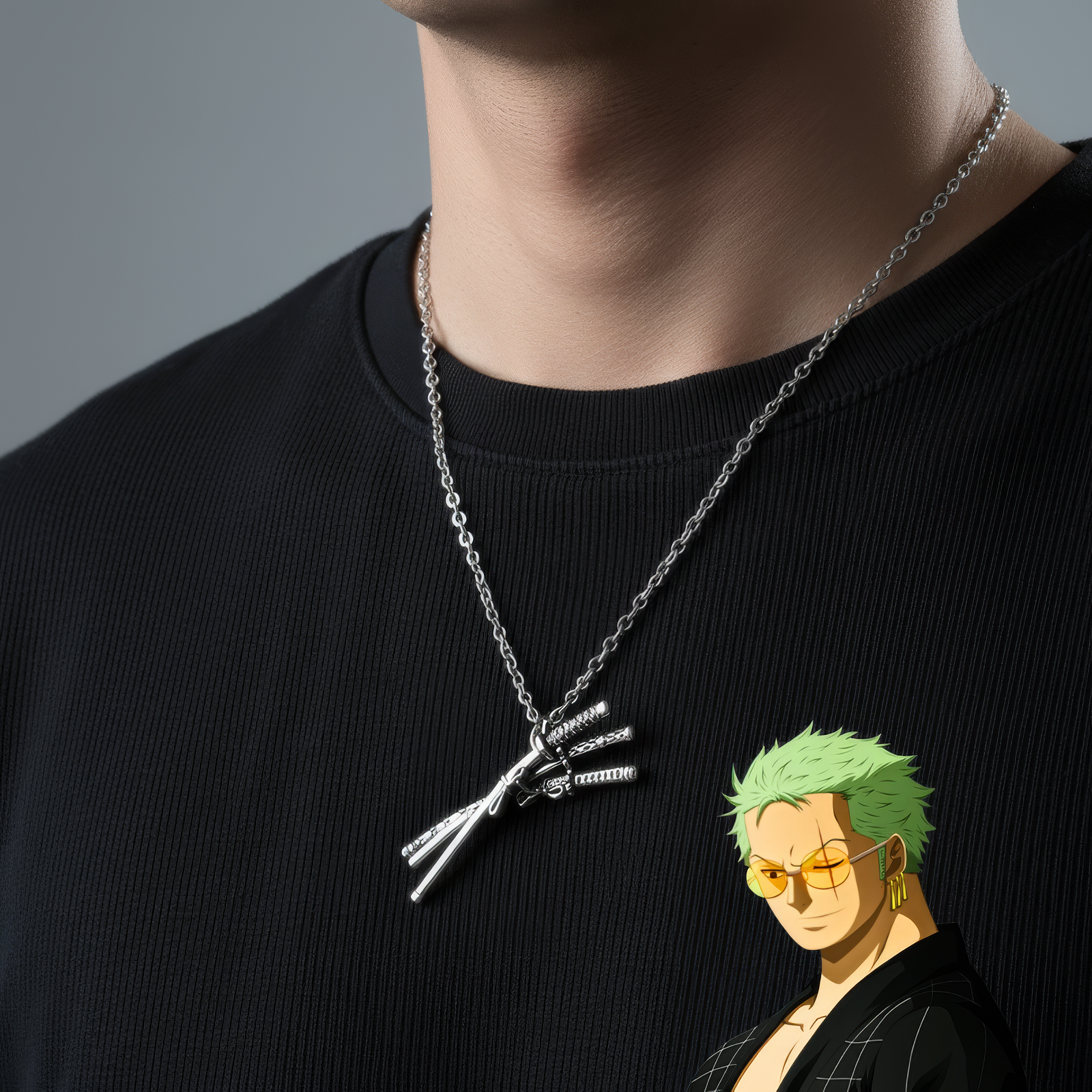 Zoro Sword Necklace