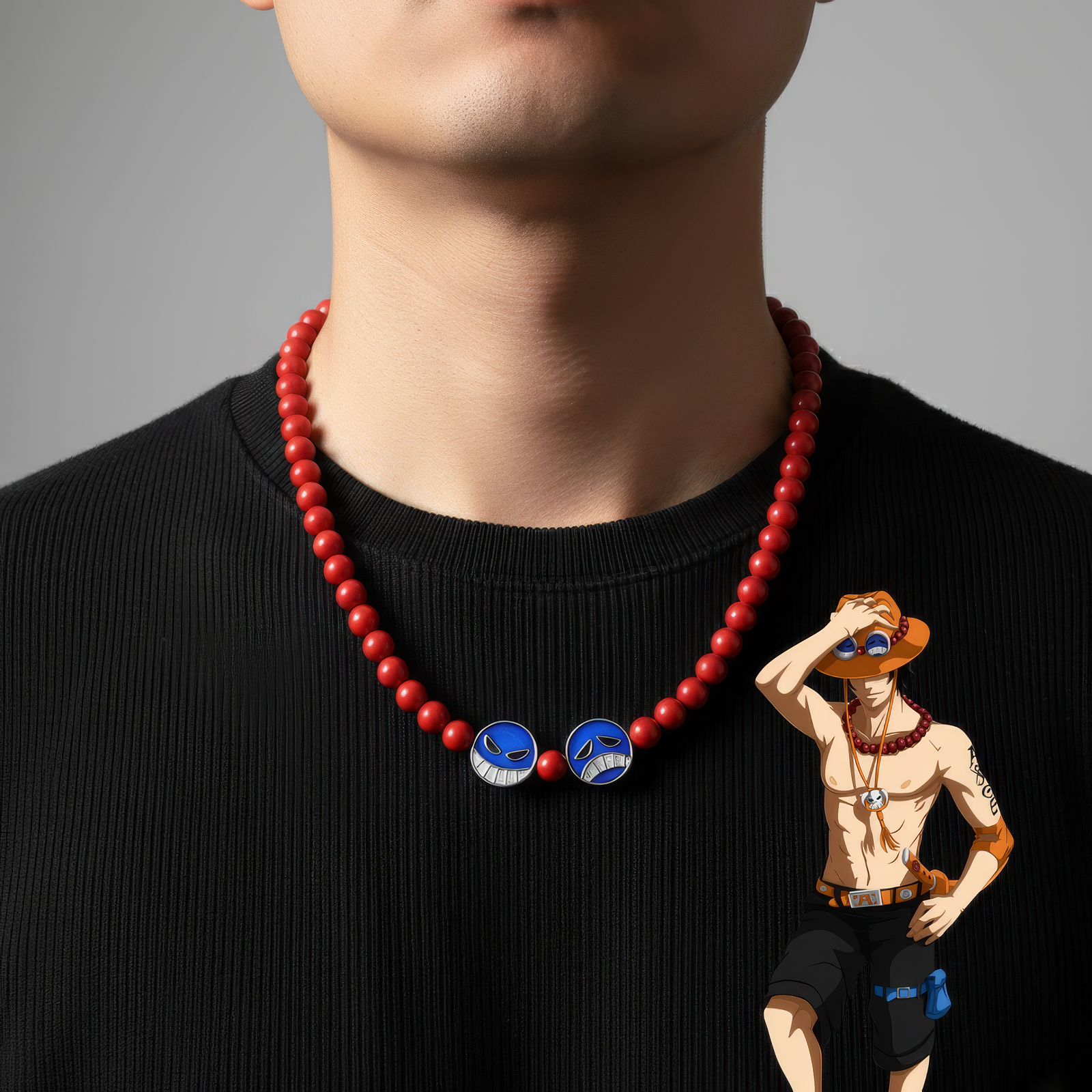 Portgas Bead Necklace