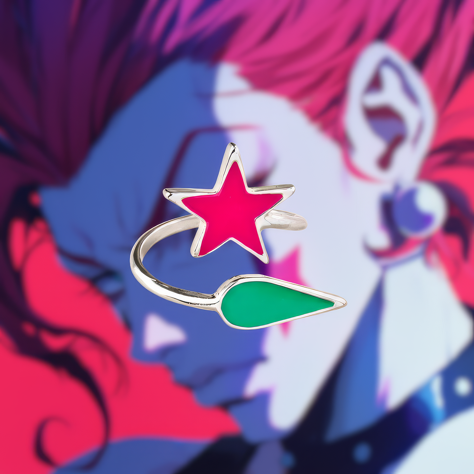 Hisoka Teardrop Ring