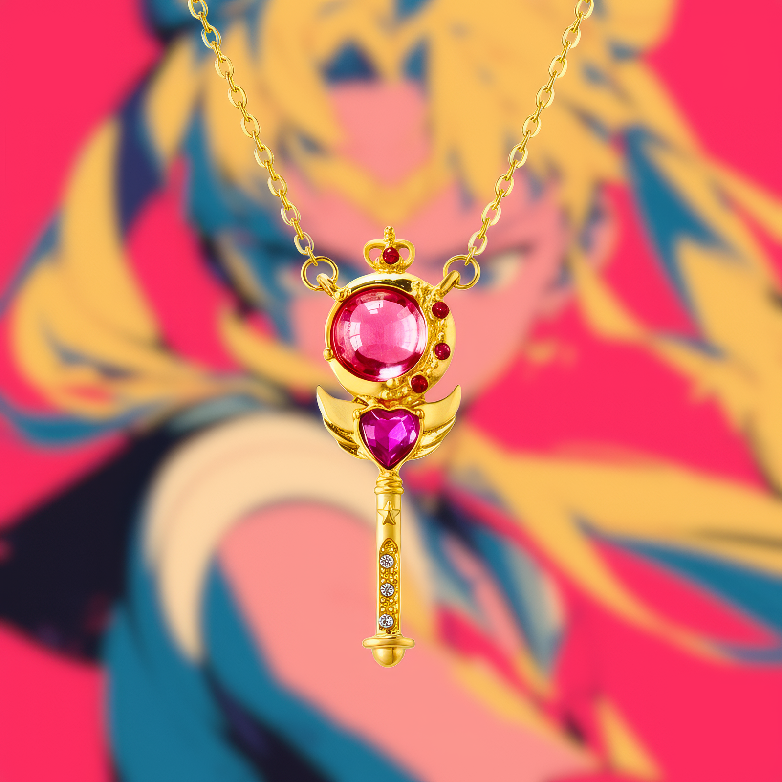 Sailor Moon Sceptre Necklace