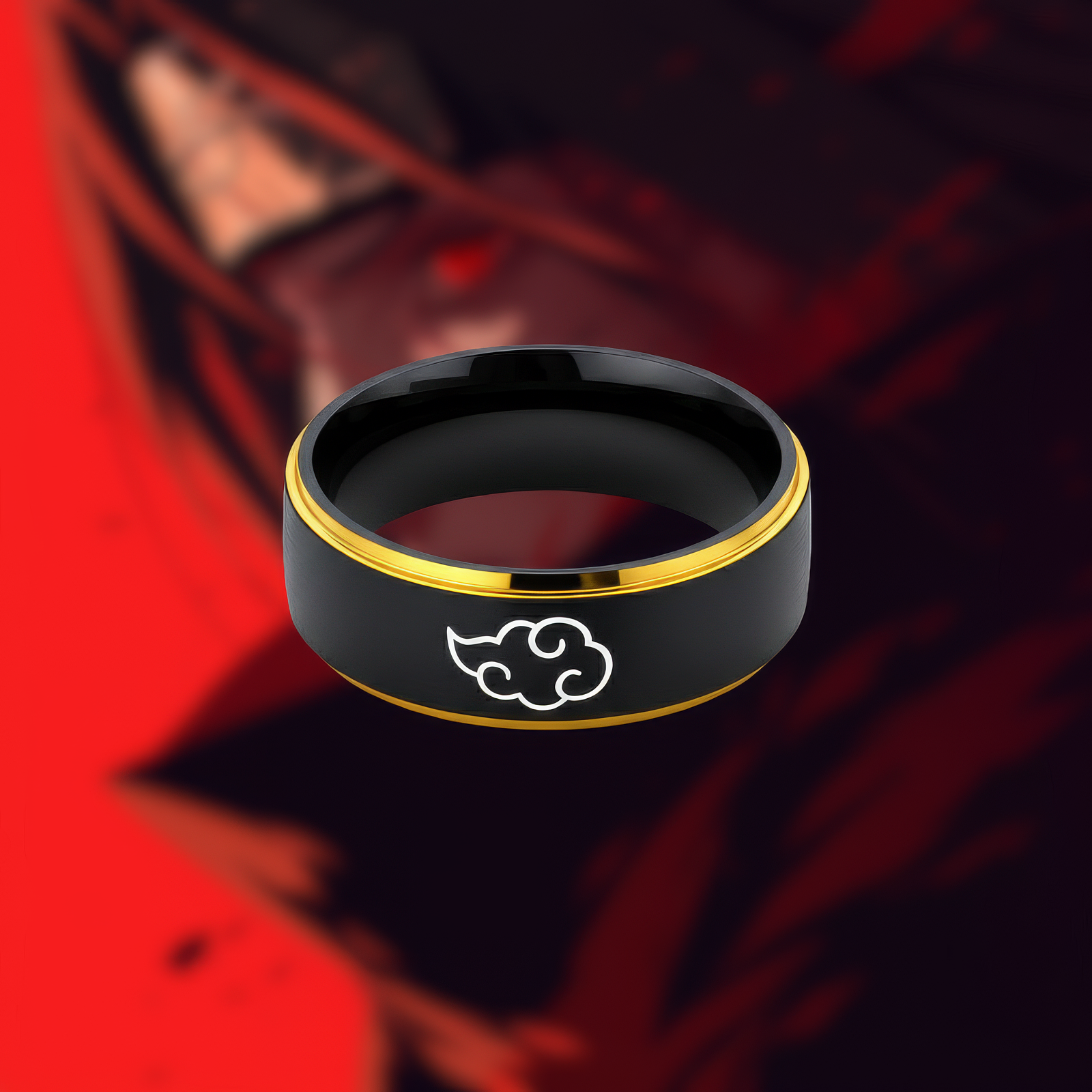 Titanium Naruto Ring