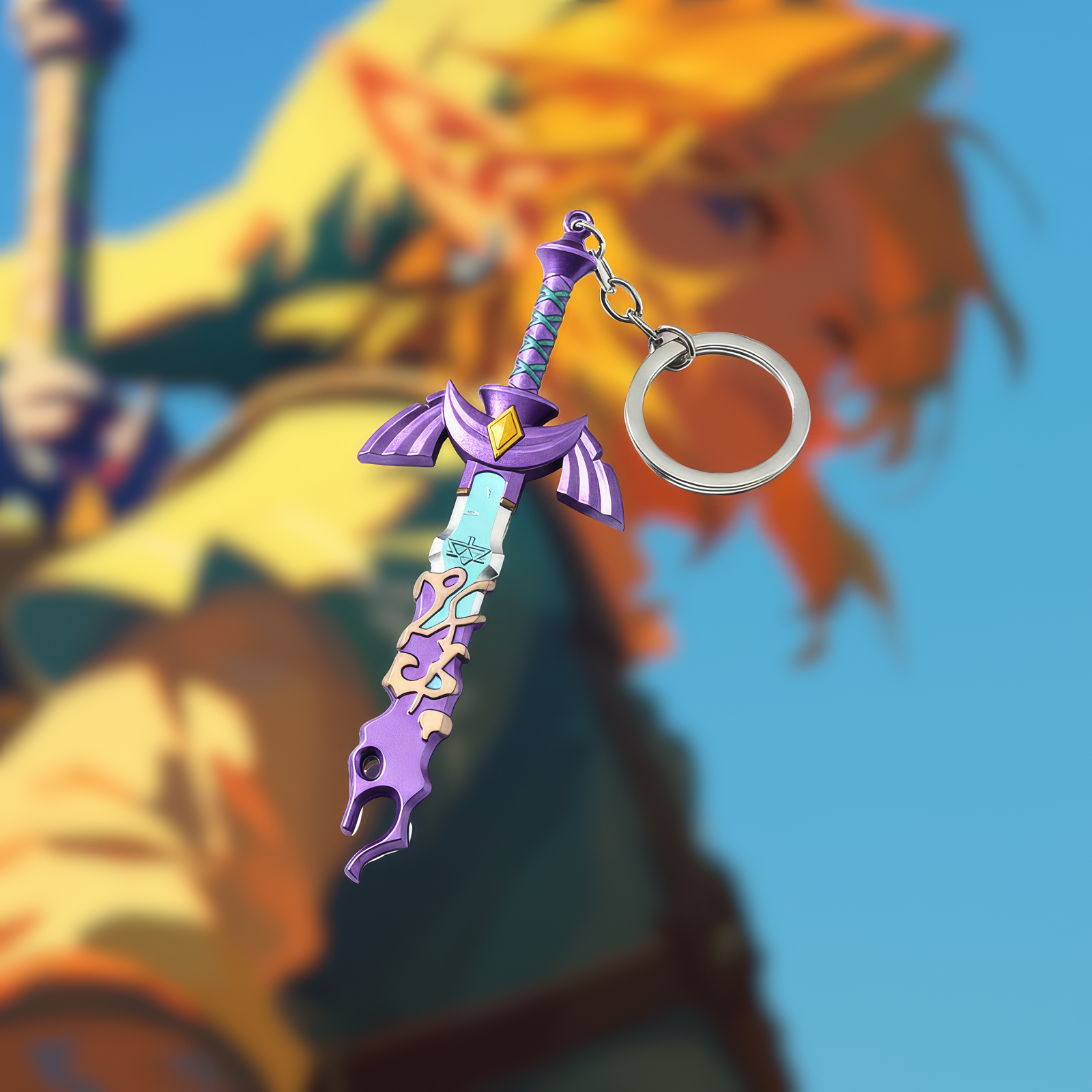 Master Sword Keychain