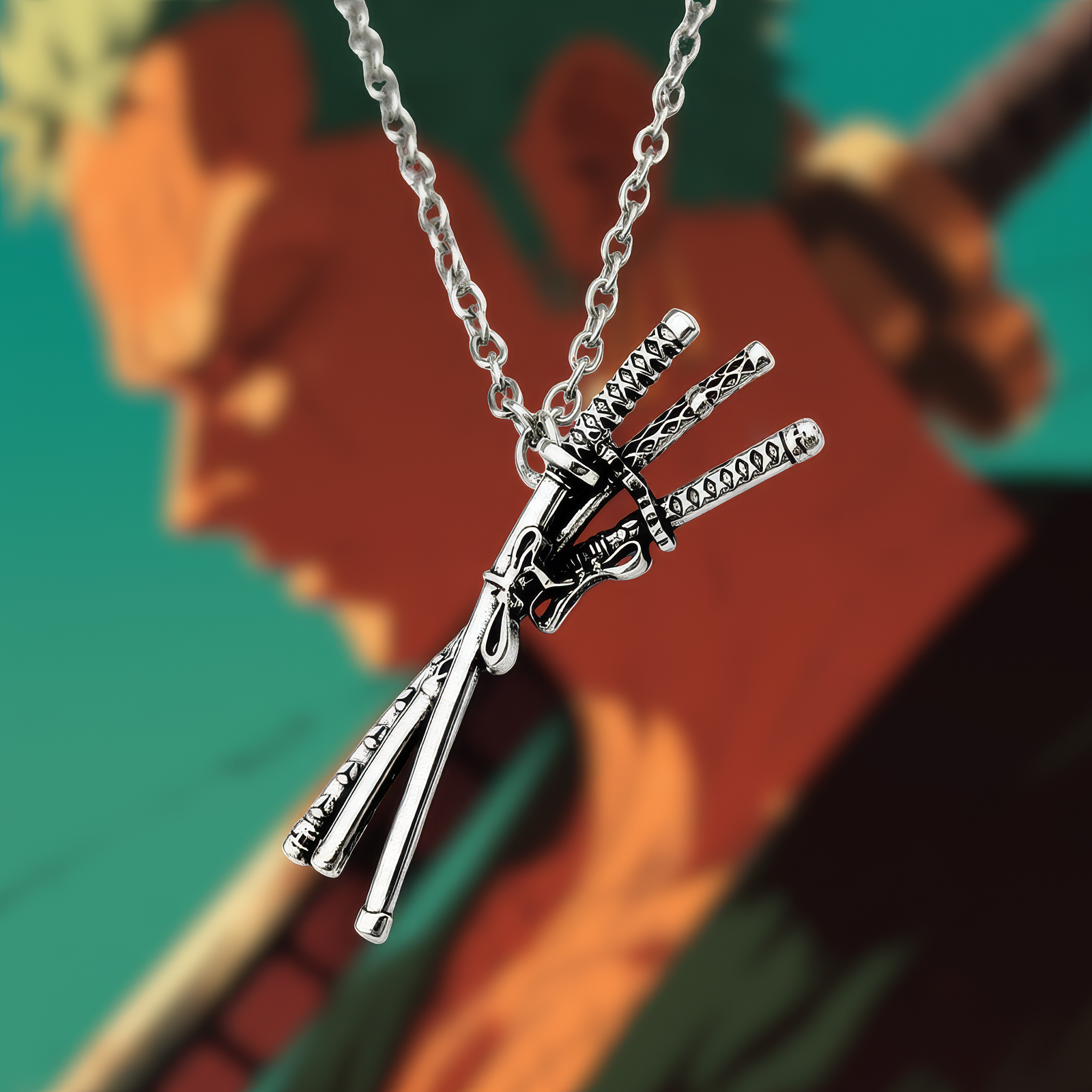 Zoro Sword Necklace