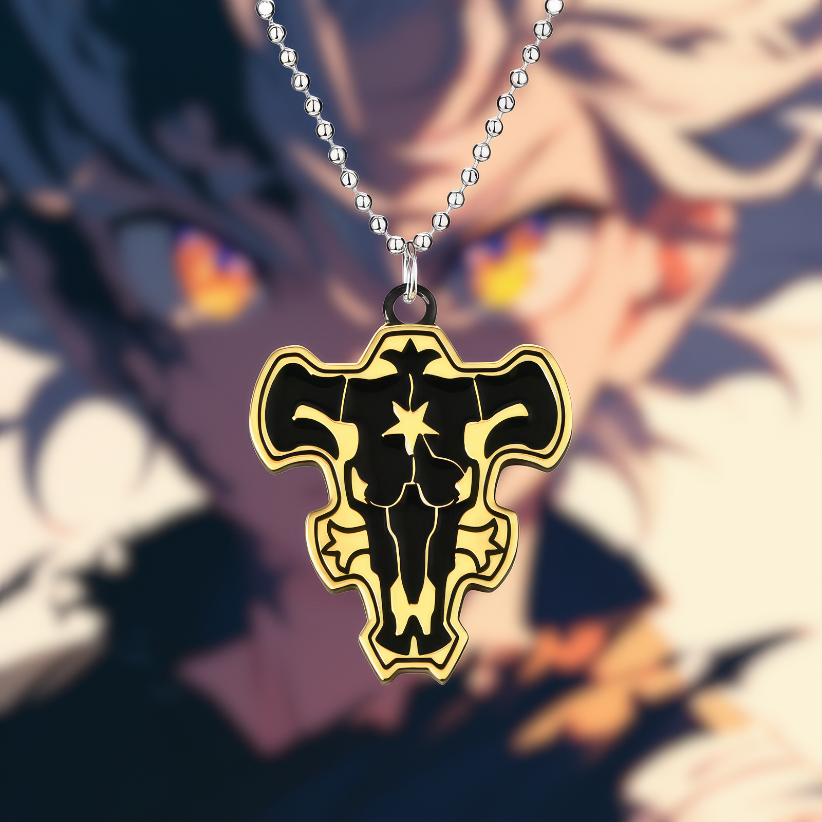 Black Clover Necklace